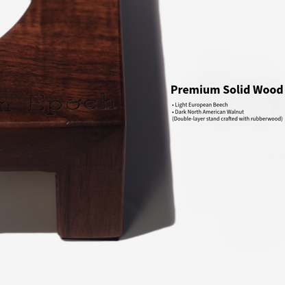 Solid Wood Pet Bowl Stands - Aevan Epoch for Elevated Dining