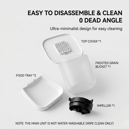 Smart WiFi Automatic Pet Feeder - Hassle-Free Meal Scheduling