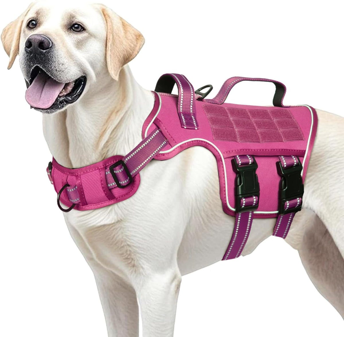 Heavy Duty XL Tactical Dog Harness - Ultimate No Pull Control for Large Dogs