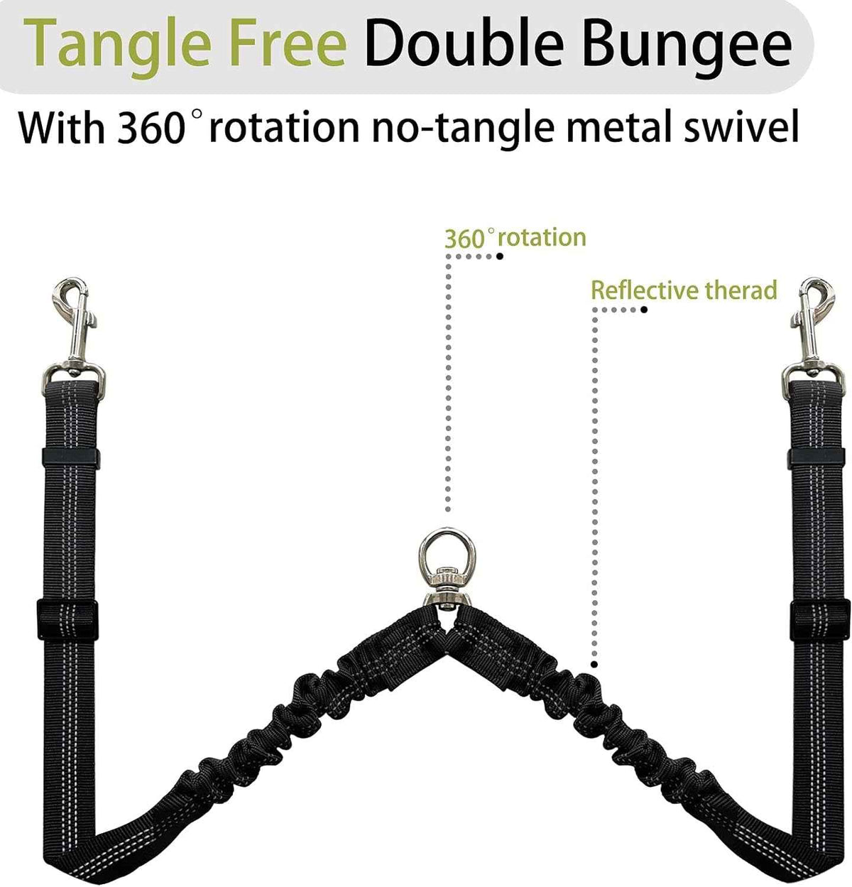 Ultimate Duo Dog Leash Bundle: Freedom and Safety for You and Your Pooch