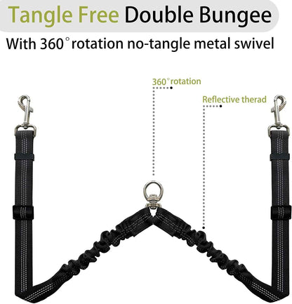 Ultimate Duo Dog Leash Bundle: Freedom and Safety for You and Your Pooch