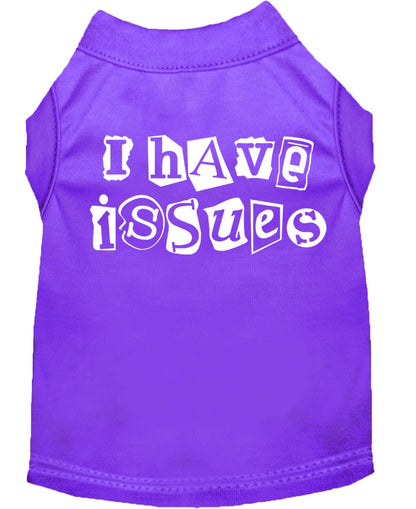 Pet Shirt "I Have Issues"