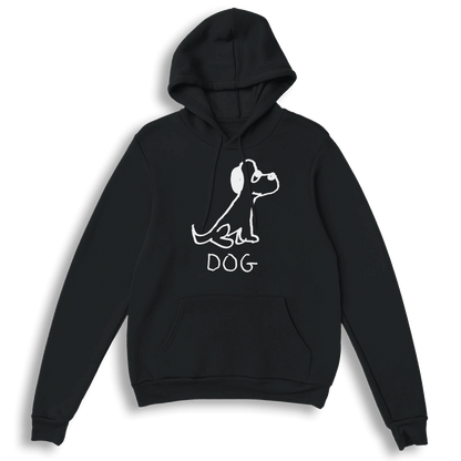 Cozy White Dog Hoodie for Pet Parents - Stylish Comfort for Your Furry Friend