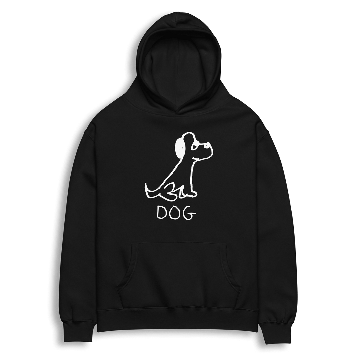 Cozy White Dog Hoodie for Pet Parents - Stylish Comfort for Your Furry Friend