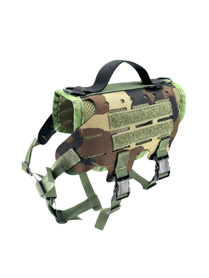 M4 Tactical MOLLE Vest - K9R for Ultimate Pet Comfort and Control